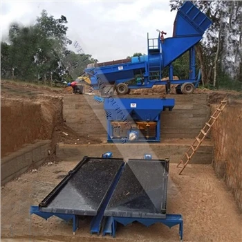 Gold Wash Plant Εξοπλισμός εξόρυξης χρυσού από την Κίνα JiangXi Well-tech Int...